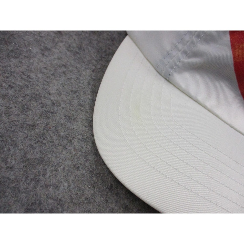KITH Hat Cap Strap Back Mens White Red Coca Cola Mitchell Ness Panel Nylon - Picture 5 of 16
